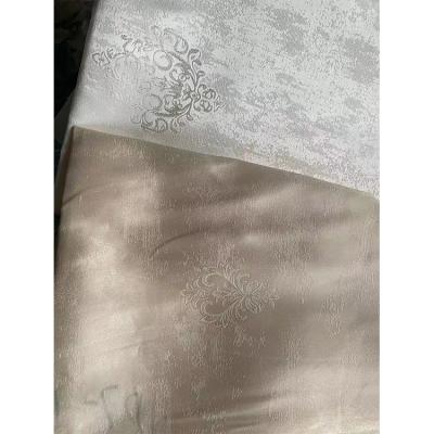 China Breathable Simple Style Jacquard Polyester Fabric For Home Textile-Bedding Wholesale for sale
