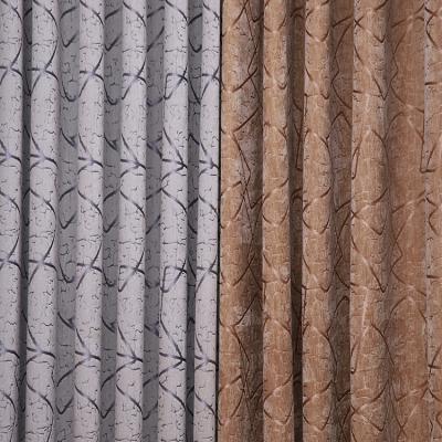 China Blackout wholesale 280cm chenille car seat polyester curtain reversible thick fabric for sale