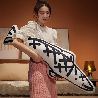 China Funny Plush Fish Toys Pillows Soft Stuffed Plush Toys Animal Toys for sale