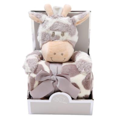 China Nondisposable Baby Products Plush Blanket Toy Baby Comfort Toy Baby Holding Air Conditioning Blanket for sale
