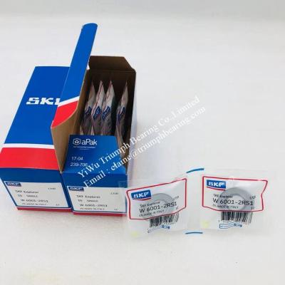 China Miniature Deep Groove Ball Bearing W6001-2RS1 for sale