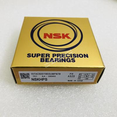 China NSK Ball screw support bearing 15TAC02DT85SUMPN7B for sale