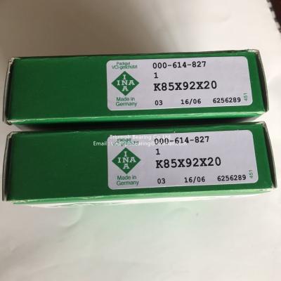 China Needle Roller Bearing INA K85X92X20 for sale