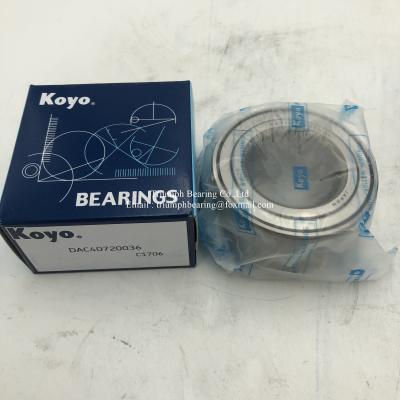 China KOYO Wheel Bearings DAC40720036 for sale