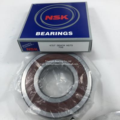China NSK Deep Groove Ball Bearing 6317DDU ,6802DDU for sale