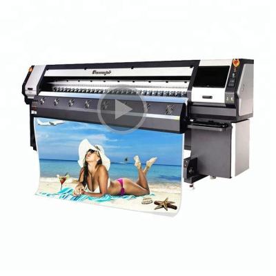 China Bill Printer Good Price High Speed 10ft/3.2m Funsunjet FS-3204K/3208K Large Format Cable Banner Printing Machine with konica 512i head for sale