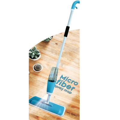 China Sustainable 360 Water Jet Mop Microfiber Spraying Flat Mop for sale