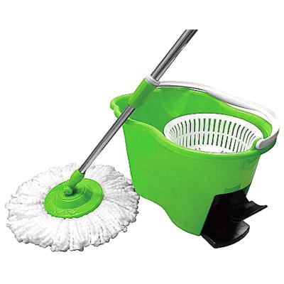 China Sustainable 360 Rotation Easy Magic Broom Rotation Rotating Broom Bucket With Pedal System for sale