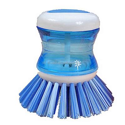 China Sustainable Wash Up Scrubbing Brush Pot Cleaning Brush Kitchen Sink Cleaner Pot Brush HD9004 for sale