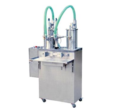 Chine Machine de remplissage de shampooing à piston à 2 buses 100 ml à 1000 ml semi-automatique à vendre