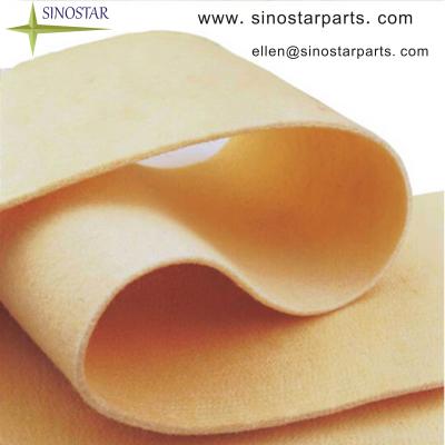 China Single layer BOM paper making felt press belt for sale