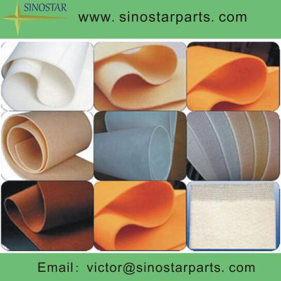 China 100% synthetic BOB paper making felt for sale