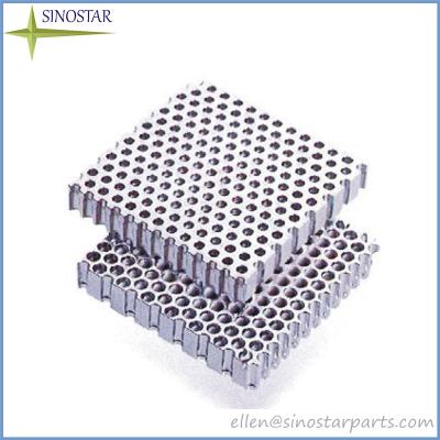 China perforated stainless steel screen plate for pulp machinee for sale