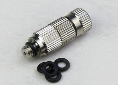 China High pressure cooling cleanable Anti-drip ruby orifice fog misting nozzle for sale
