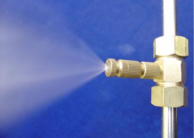 China Greenhouse humidifying misting spray cooling system fog nozzle for sale