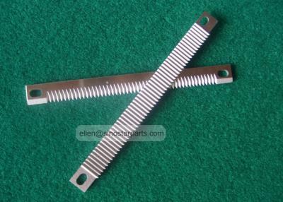 China food industry pillow packing machine serrated straight bag cutting blade for candy for sale