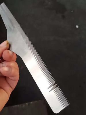 China High Precision Teeth Blade for Food Packing Machine Acceptable Customization Precision ±0.02mm for sale