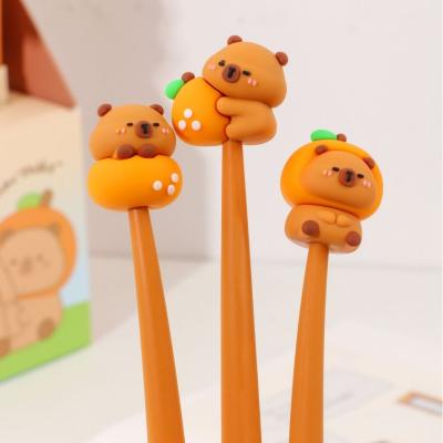 China Sencoo 24 Pack Cute Cartoon Gel Blue Ink Pens Assorted Style Writing Pens For Kiddie Birthday Present School Prize Student Gift Fun Girls Kiddie Pens for sale