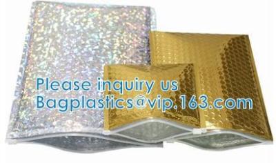 China El viaje que empaquetaba, del rimel de la barra de labios del Re-cierre bolso rellenado burbuja de la cremallera, amortiguó bolsos postales con la cremallera en venta