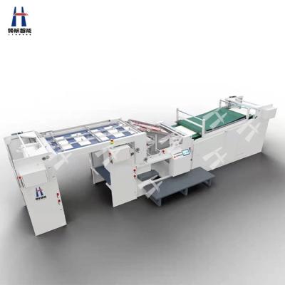 China LINHANG LH-1210 Factory Wholesale High Speed Fully Automatic Corrugated Box Papersheet Paperboard Packaging Laminator for sale