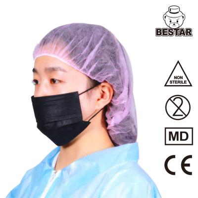 Chine EN14683 type I espèces jetables de masque protecteur de 3 plis pour chirurgical médical à vendre