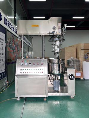 China 100L Industrial Vacuum Homogenizer Homogenizing Emulsifier for Creams High-Shear Mixing System for sale