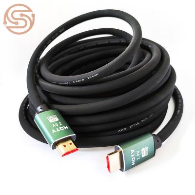 China Monitor 20M High Speed HDR 3D 4K@60Hz 2160P 1080P HDCP 2.2 ARC 18Gbps HDMI 2.0 Cable Compatible with Fire TV UHD TV Monitor for sale