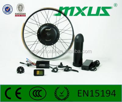 China Cheap Aluminum Alloy Electric Water Monitor Fire Fighting System Bike Conversion Kit 1000w Motorcycle Hub Motor Disc&V Brake Glue for sale