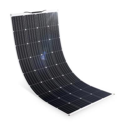 China Panel solar semiflexible de 150W ETFE para rendimiento a prueba de agua y polvo en venta