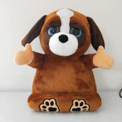China Free Sample Lovely Dog Owl Unicorn Animal Stuffed Tablet Stand for Kids iPad or Book Holder Rest Support Pillow for Travel Use for sale