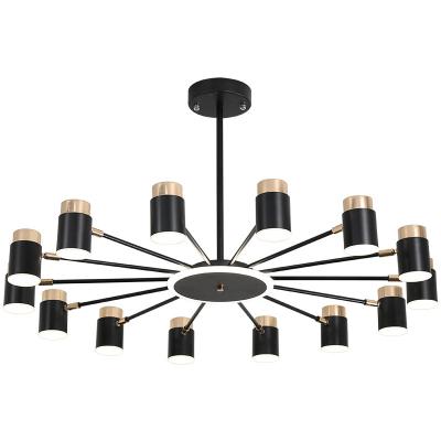 China Suspended Led Ceiling Chandelier for Living Room Bedroom LED G9 Bulb Modern Spotlight Ceiling Indoor Lighting Kitchen Metal Iron 1 Piece for sale
