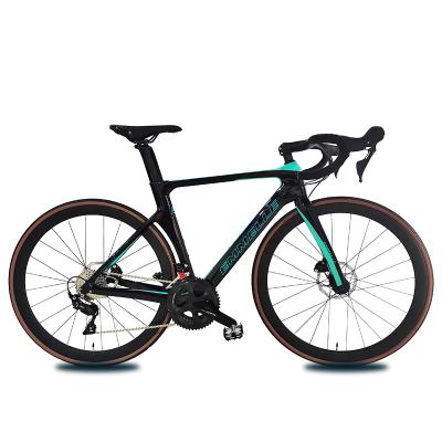 China High Quality Road Test Carbon Fiber Road Bike High Quality Carbon Fiber MOVIOL Bike Disc Brake China OEM Cheap Road Bike Cycle for sale