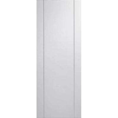 China Modern Flush Door with Decorated Groove - White Prefinished Flush Door for sale
