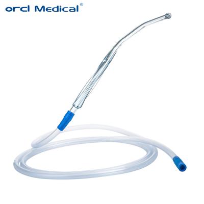 China Medical Yankauer Suction Set Connecting Tube Tip Handle With 180cm/360cm for sale