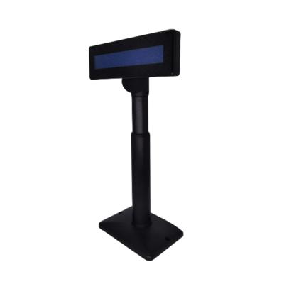 China Plastic USB Vfd Multiple Languages LCD Vacuum Fluorescent POS Customer Left Pole Display for sale