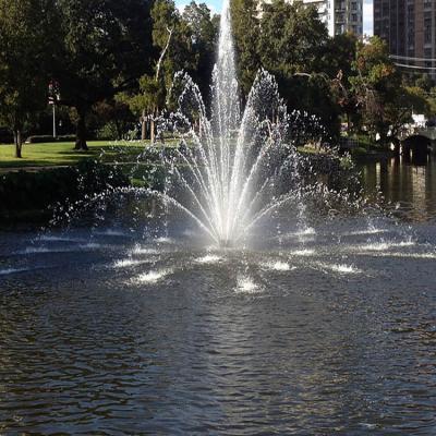 China Stainless Steel Modern Dance Pond Fountain Float Decoration Lake Floating Water Fountain for sale