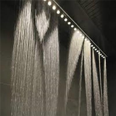 China Modern Indoor Hanging Decoration Luxurious Digital Wedding Water Curtain for sale