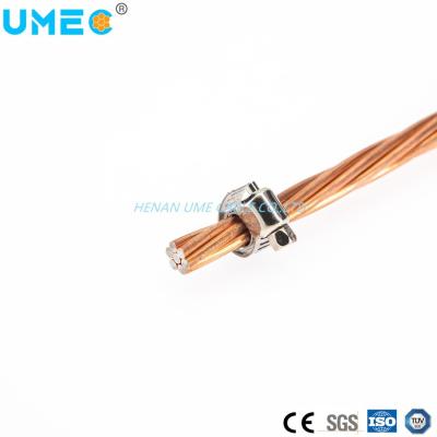 China 40%Iacs CCS Electric Wire High Tensile Strength Copper Clad Steel For Power Transmission for sale