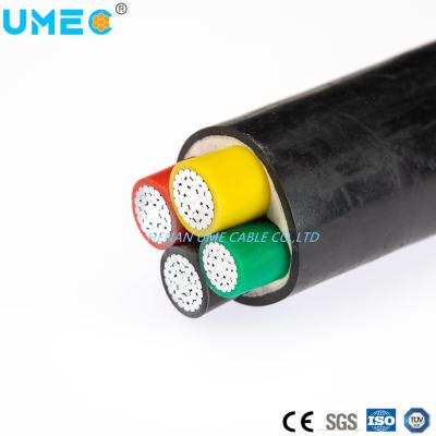 Chine Basse tension 50mm2 70mm2 120mm2 2 3 4 câble électrique en aluminium non blindé isolé en PVC à vendre