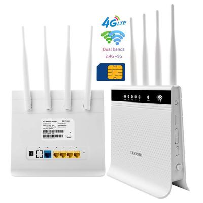중국 IMEI TTL 변화 와이파이 CPE 4G LTE 와이파이 라우터는 CCTV 카메라를 위해 300mbps를 엽니다 판매용