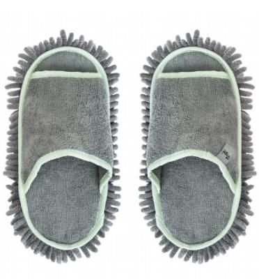 China Durable Unisex Microfiber Floor Floor Mop Floor Dust Tool Men And Women Mopping Slippers Cleaning Slippers for sale