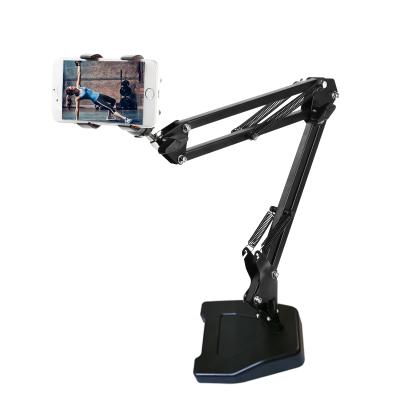 China Hotsale NB-35 Microphone Stand Suspension Desktop Boom Scissor Arm Portable Desk Stand for sale