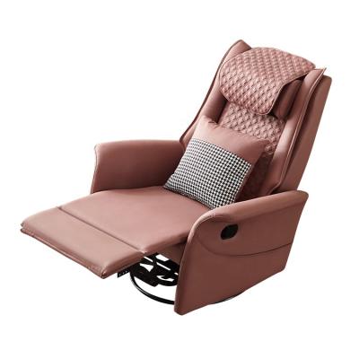 China Luxury Leather Electric Massage Recliner Chair Modern Leisure Chair Salon for sale