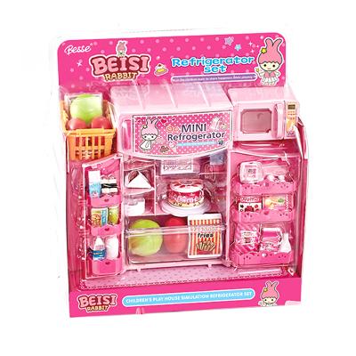 China Kitchen Appliances Toys Mini Household Appliances Refrigerator Toys Child Kitchen Toys Play Set for sale