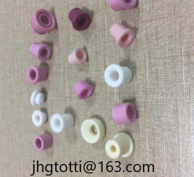 中国 高い硬度の織物Al2O3のアルミナの陶磁器アイレットはガイドの部品をワイヤーで縛る 販売のため