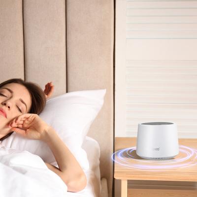 China Portable Eco-friendly LED Light Machine Soporific Soothing White Noise Sleep Sound Machine For Home Office Baby &Travel for sale