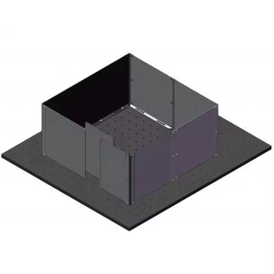 China Xinland Optical Platform Laser Light Shield Laser Guarding System New Condition 532nm 1064nm Metal Laser Shield for Optical Labs for sale