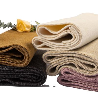 China Double side brush melton fabric 500gsm breathable hot sale 2022 best prices for women for sale