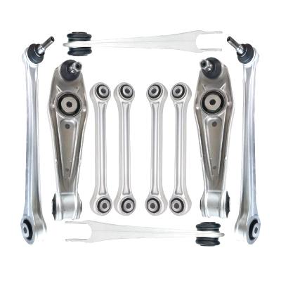 China Aluminum 10 Pieces of Rear Axle Suspension Control Arm Kits for Porsche 911996 997 2005-2012 OE: 99733104504 99733105302 99733104700 for sale