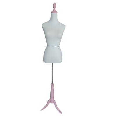 China Custom Made Plus Size Lady High Fashion Clothes Show Mannequin Cloth Covered Torso for sale